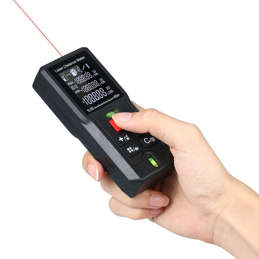 MD100 Handheld Laser Distance Meter - 100M Range | Portable Digital Range Finder - Image 2