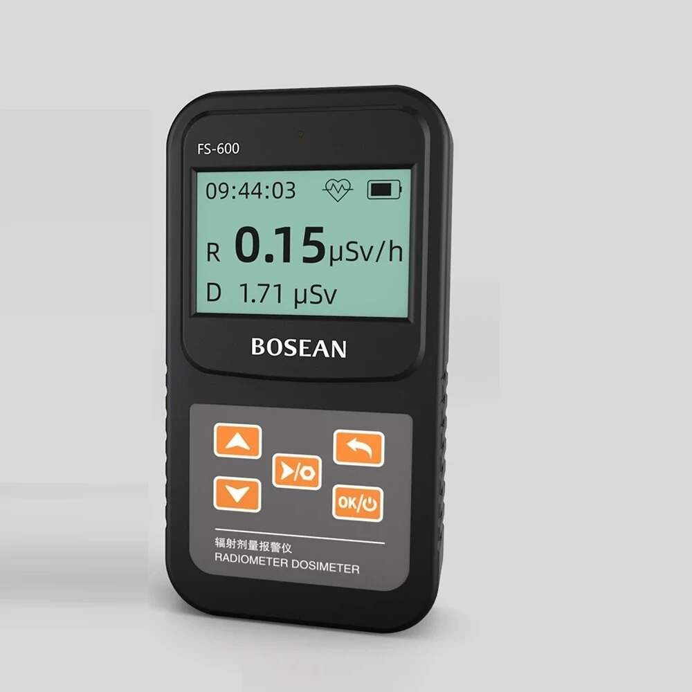 BOSEAN FS-600 Handheld Nuclear Radiation Tester | X-ray β-ray γ-ray Dosimeter - Image 2