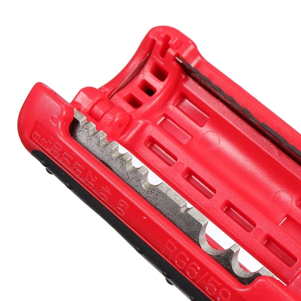 Multifunction Coaxial Cable Wire Pen Cutter Stripper Hand Pliers Tool - SCVD889 - Image 4