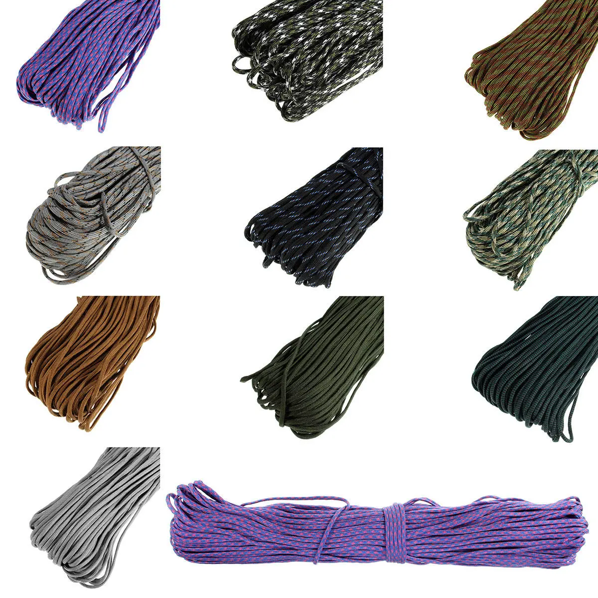 300 Feet Mil-Spec Paracord | Type III 7-Strand Survival Rope for Bushcraft & EDC - Image 3