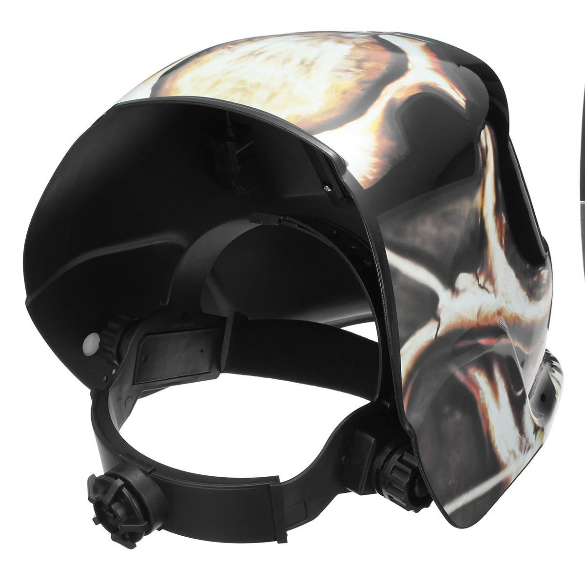 Solar Auto Darkening Welding Helmet - Skeleton Pattern Tig Mask for Grinding - Image 5