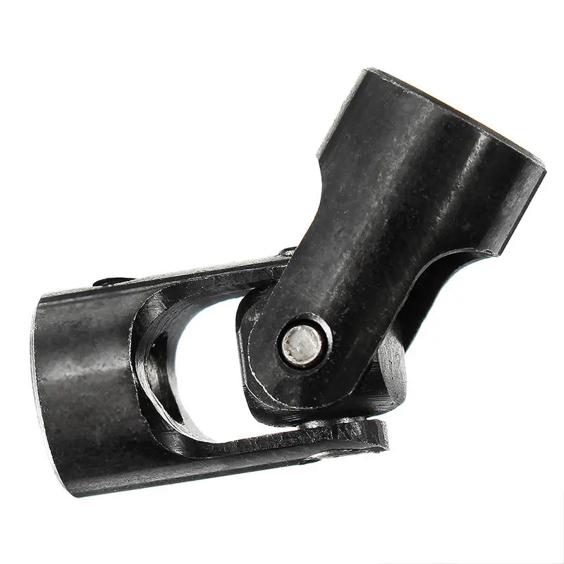 Black 4mm Universal Joint Coupling | Small Cross Iron Coupling for Pulley - Image 2