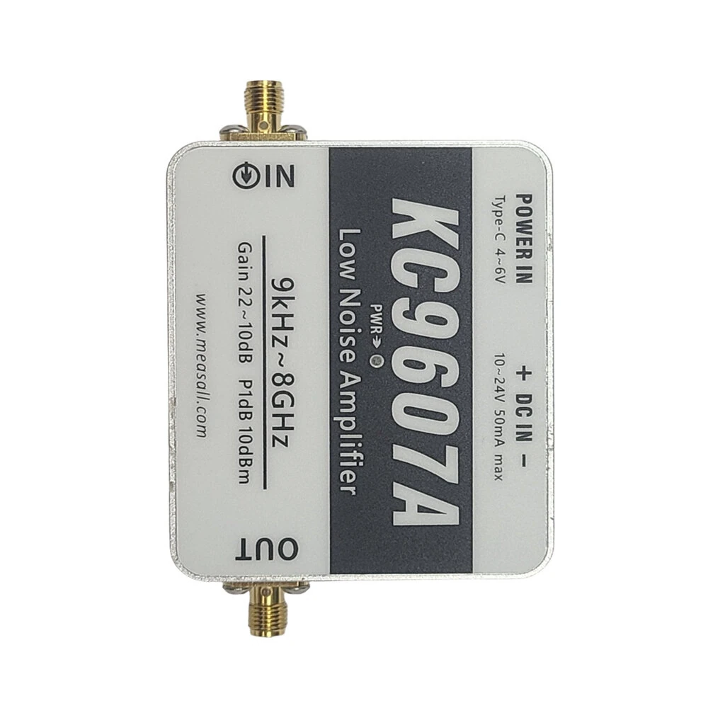 KC9607A Ultra-Low Noise Amplifier Module | 1kHz-8GHz, 20dB Gain | For Near-Field Probes & Antennas - Image 5