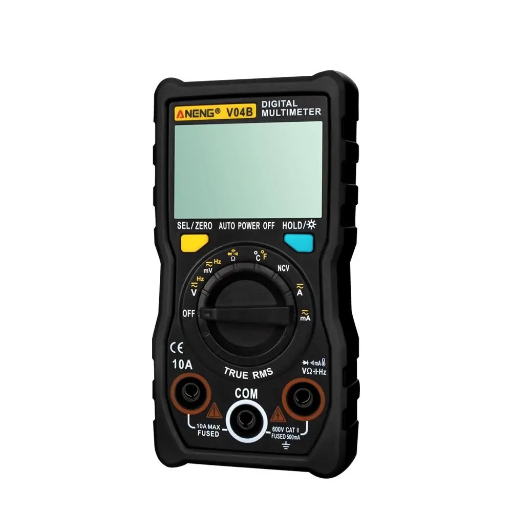 ANENG V04B True RMS Multimeter | 4000 Counts, NCV, Capacitance & Temp - Image 5