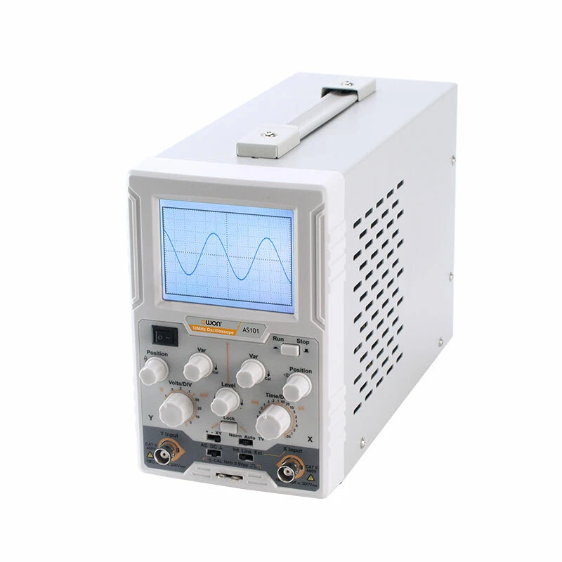 OWON AS101 Digital Oscilloscope - 10MHz 1 Channel 100MS/s Portable Benchtop - Image 3