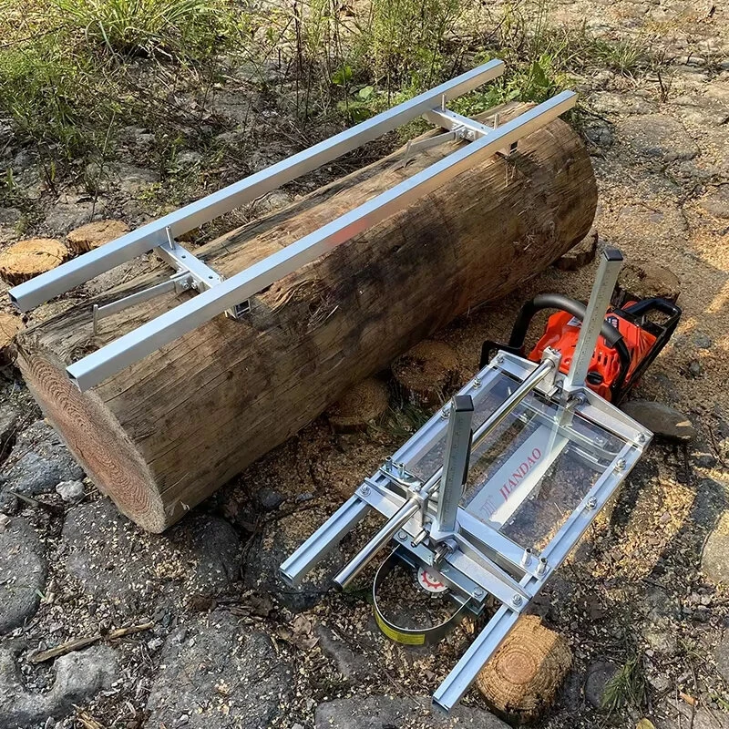 Portable Chainsaw Mill - Adjustable Thickness Frame for 8-24 Inch Chainsaws - Image 4