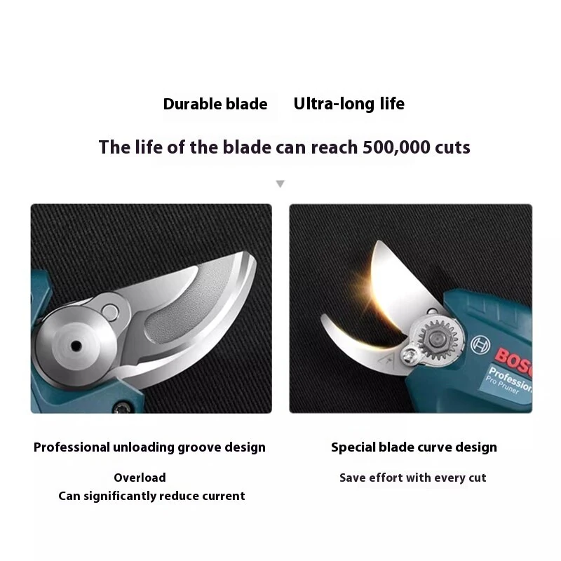 Bosch 12V Cordless Electric Pruner - 25mm Cutting Diameter | Rechargeable Garden Shears - Image 4