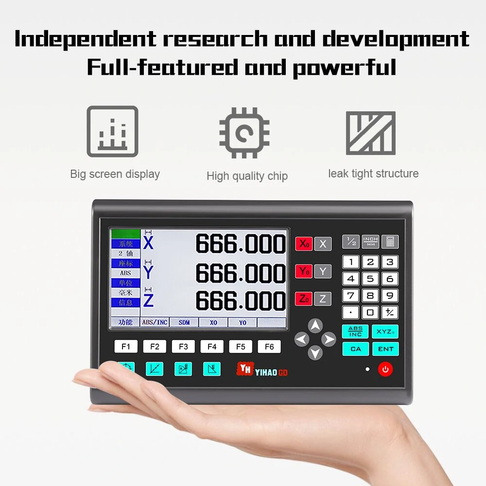 YHSINO YH800-3 3-Axis DRO & Linear Scale Set | High Precision Digital Display - Image 3