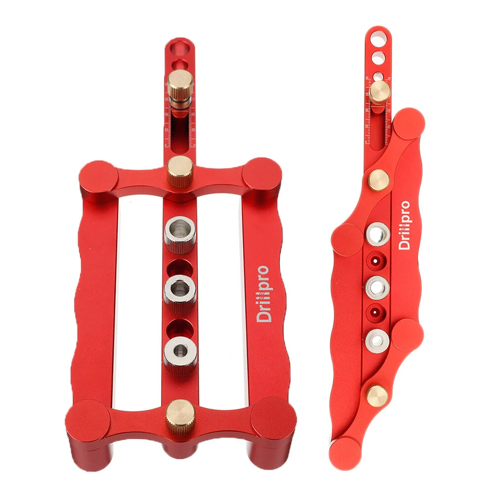 Drillpro Self Centering Dowelling Jig | Metric 6/8/10mm Precise Punch Locator Tool - Image 5