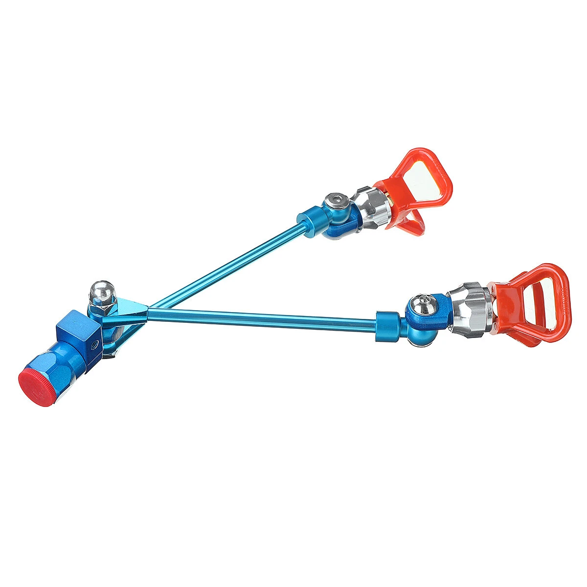 Double Head Spray Gun Kit - Gravity Feed for Paint Primer & Metal - Image 3