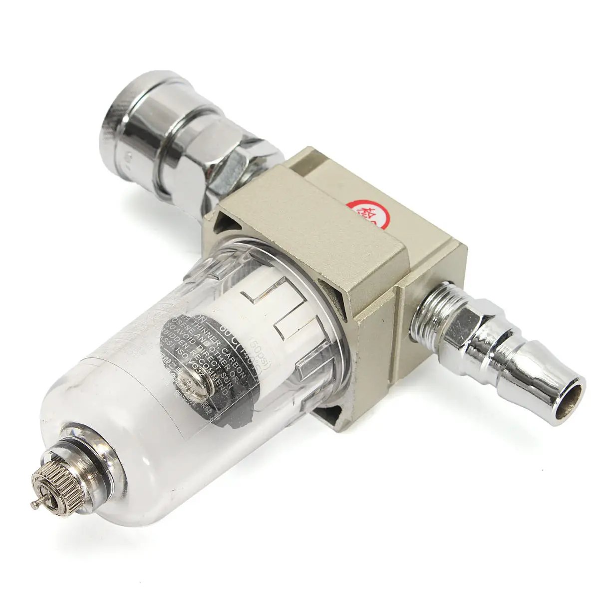AF2000-02 1/4 Inch Air Filter | Moisture Trap & Particulate Separator for Compressor - Image 2