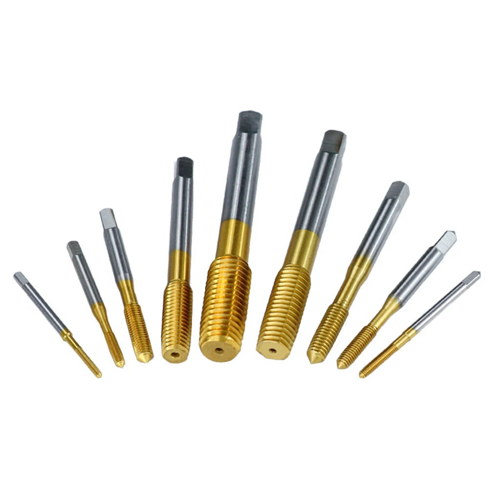 Drillpro Titanium Coated Fluteless Forming Taps | M2-M12 Metric Extrusion Taps - Image 2