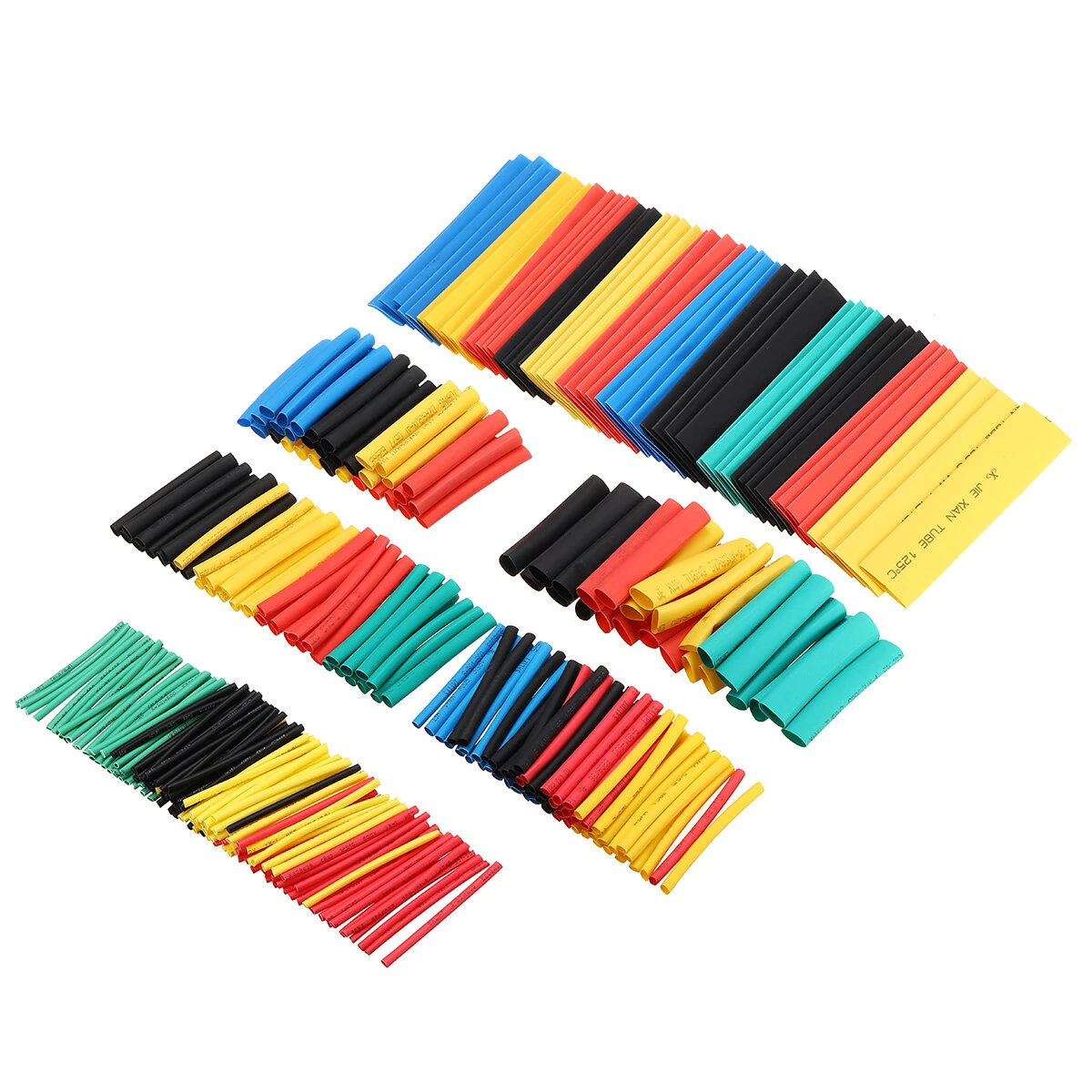 328pcs Heat Shrink Tubing Kit - 2:1 Shrink Ratio Electrical Insulation Sleeves - Image 2