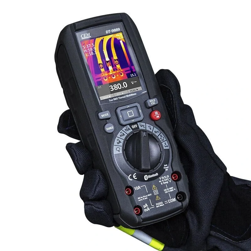 CEM DT-9889 2-in-1 Multimeter & Thermal Imager | True RMS | Bluetooth - Image 5