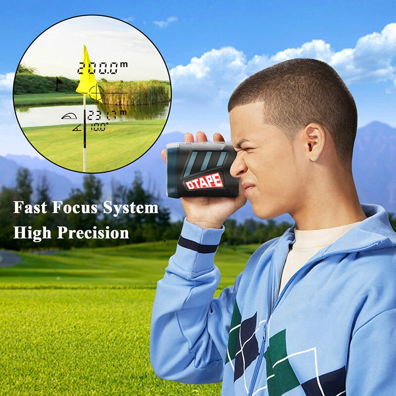DTAPE DT600 Laser Rangefinder | 600M Range & 6X Magnification for Golf - Image 4