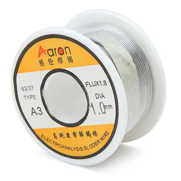 Aron Type-A3 1.0mm 100g 63/37 Tin Lead Solder Wire | Flux1.8 Rosin Core - Image 4