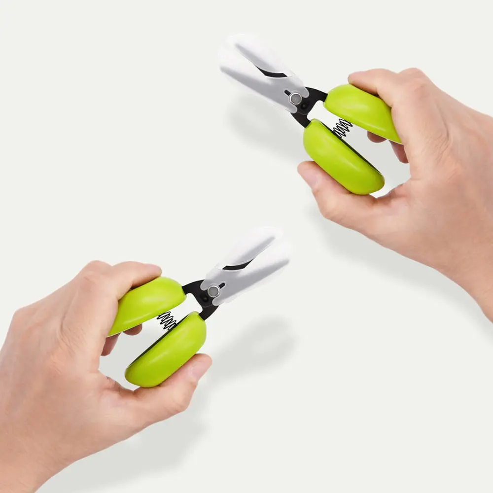 HARAC Green Hasegawa Blade Safety Scissors - Handmade Pinking Shear | Mini Portable Cutter - Image 2