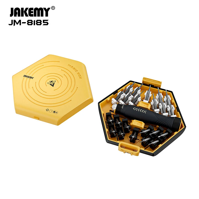 JM-8185 69-Piece Multi-Function Screwdriver Set | Industrial-Grade Magnet & Dual Magnetizers - Image 3