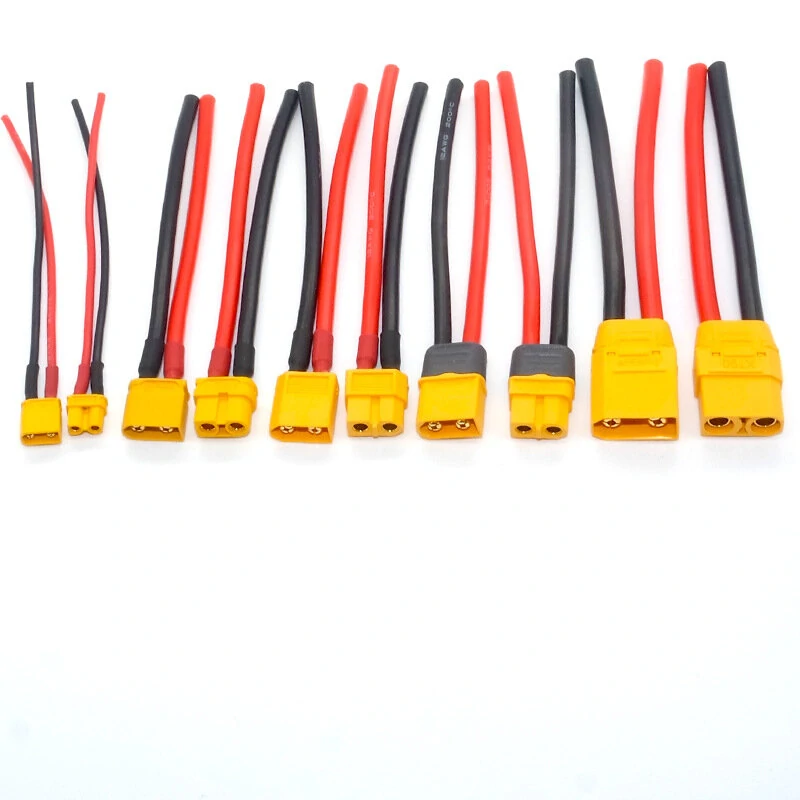 AMASS XT30U XT60H XT90H Drone Connectors | Gold-Plated Copper & Silicon Cable - Image 3