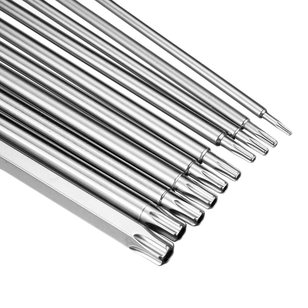 BROPPE 10Pcs S2 Alloy Steel Torx Screwdriver Bits | T6-T40 | 1/4 Inch Hex - Image 5