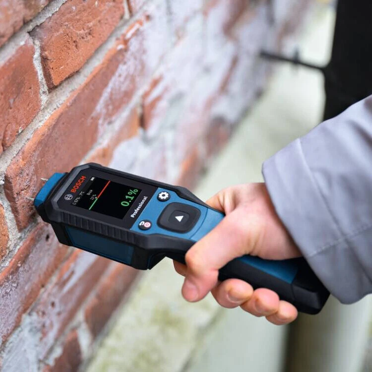 Bosch GMP 2-15 Professional Moisture Meter | IP65 Waterproof | Wood & Building Materials - Image 4