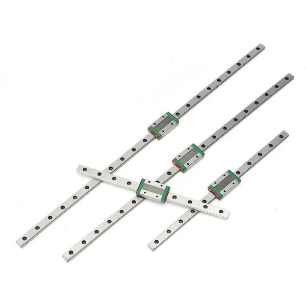 Drillpro MGN12 Linear Rail Guide 100-1000mm with Sliding Block | CNC Parts - Image 2