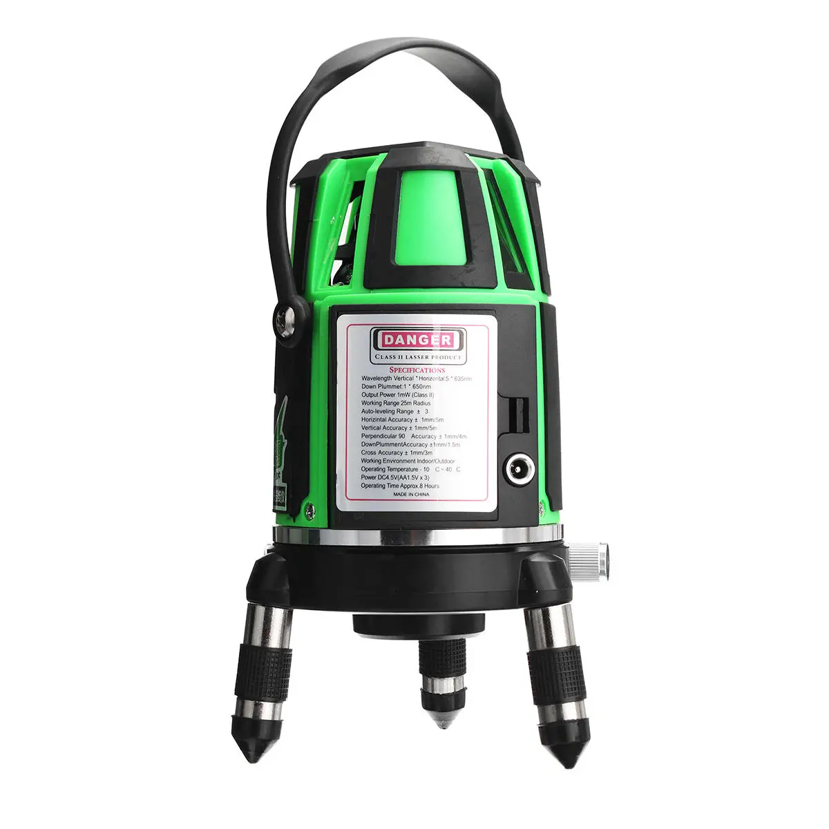 Green Line Laser Level - 2/3/5 Line Vertical Horizontal | Rotary Outdoor Cross Measure - Image 3