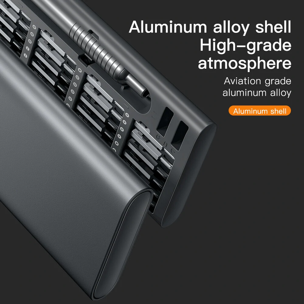 51-in-1 Manual Screwdriver Set - Magnetic Tips & Aluminum Alloy Shell | Ergonomic - Image 5