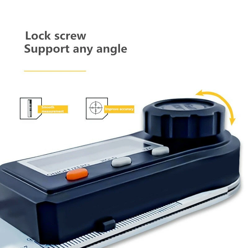 200MM Digital Angle Ruler & Inclinometer - 2-in-1 Electronic Protractor with Spirit Level - Image 4