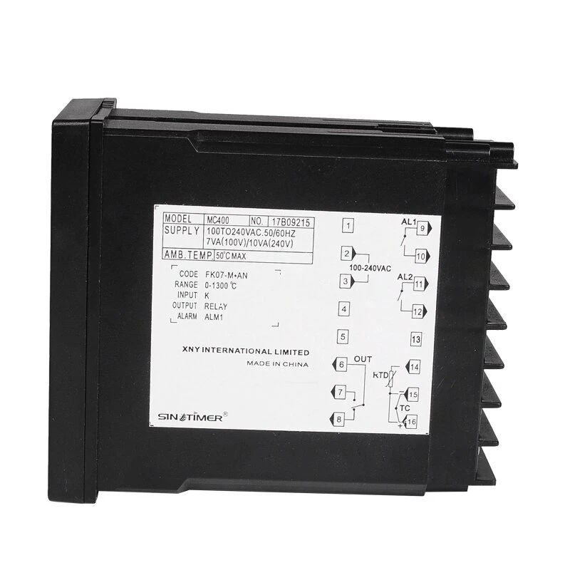 MC400 PID Temperature Controller - Digital Regulator with Alarm | PT100 Thermocouple Input - Image 3