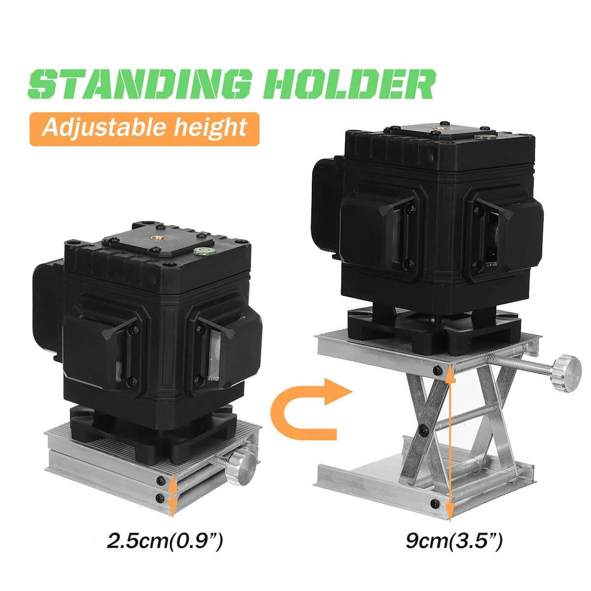 Green Laser Level Self-Leveling - 12/16 Lines 3D - 360 Horizontal & Vertical Beam - Image 5