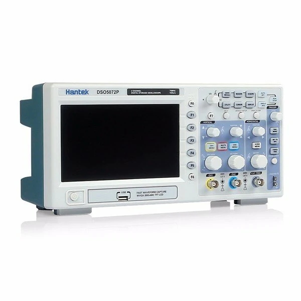 Hantek DSO5072P Oscilloscope - 70MHz 2 Channel 1GSa/s - 7 inch TFT LCD - Image 2