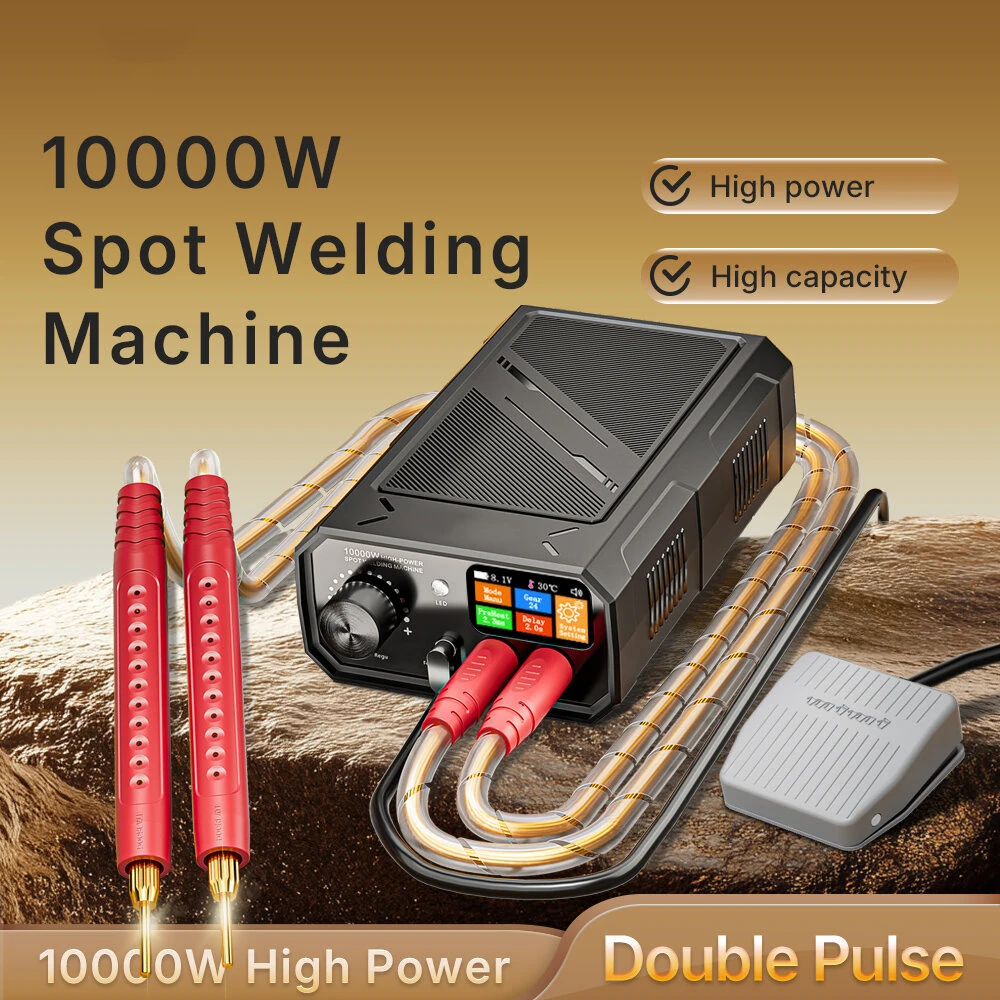 TK-20P 10000W Dual Pulse Spot Welder | 1200A High Current | 0.3mm Nickel Welding - Image 2