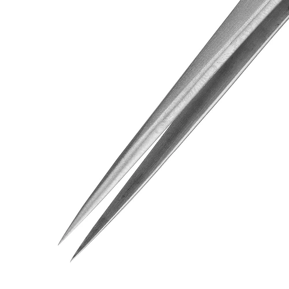 BEST BST-26 Precision Tweezers - Anti-Skid Hardened Steel - Straight High-Toughness - Image 4