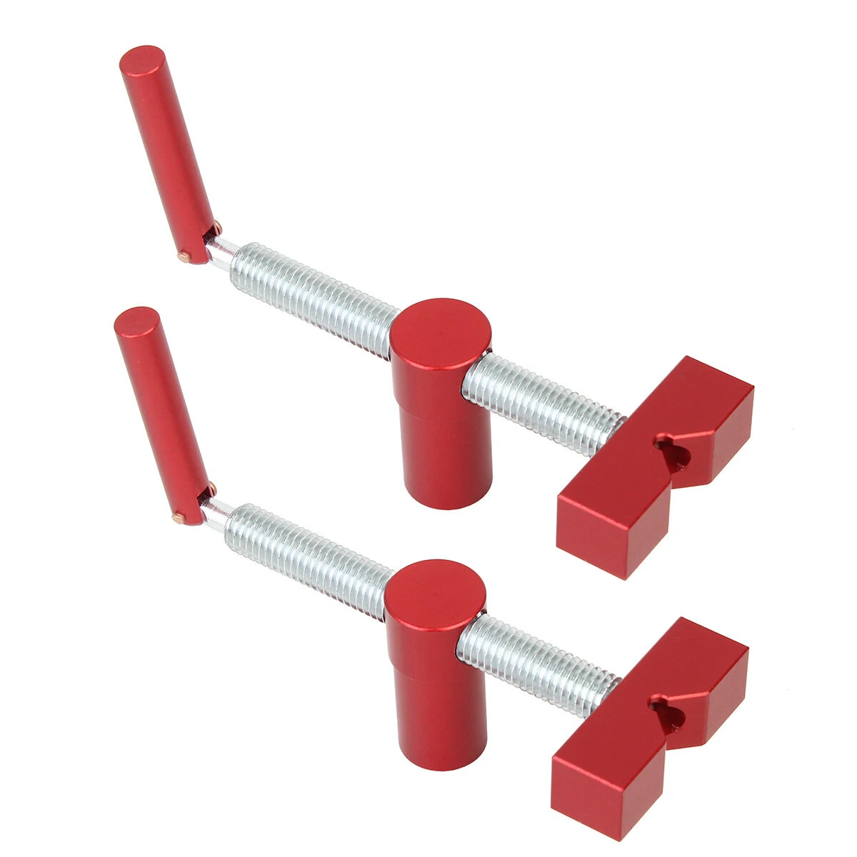 2PCS 20mm MFT Bench Dog Clamps | Adjustable Workbench Stop with 4 Dogs - Image 4
