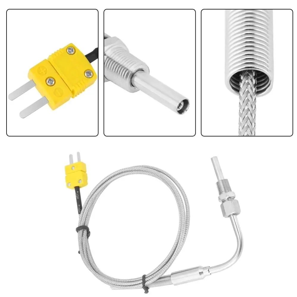 EGT K-Type Thermocouple - 0-1250°C Exhaust Gas Temp Sensor with Exposed Tip - Image 4