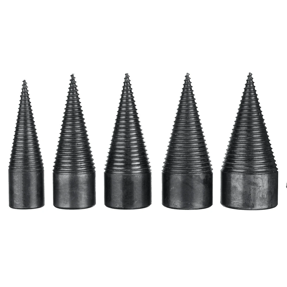 Firewood Splitter Drill Bit - Hex Shank Wood Splitting Cone Reamer | Router Bit - Image 2