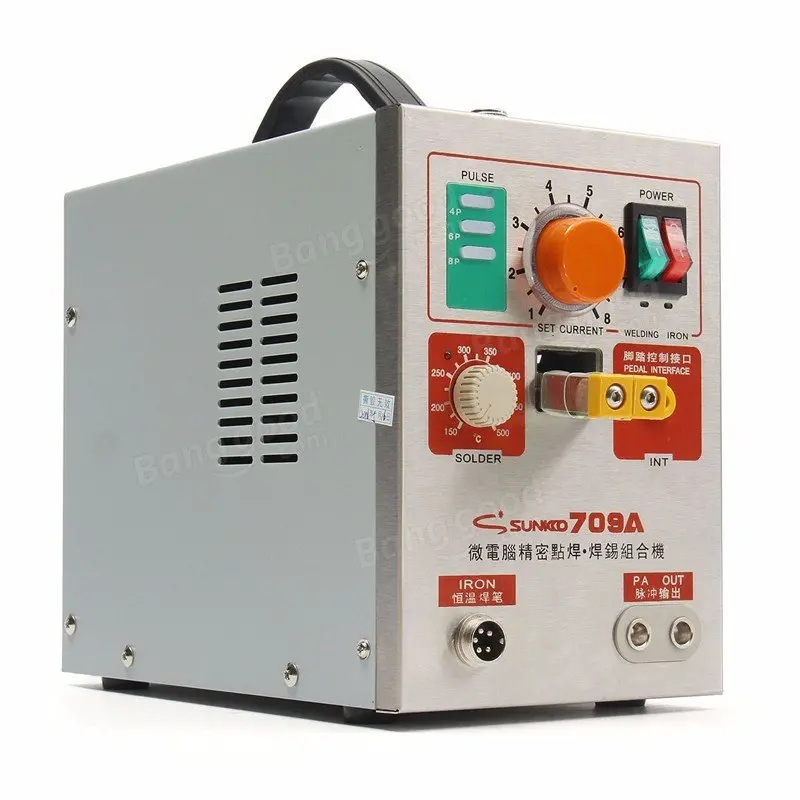SUNKKO 709A 3.2kw Spot Welder Machine | 18650 Battery Welder for Phones - Image 4