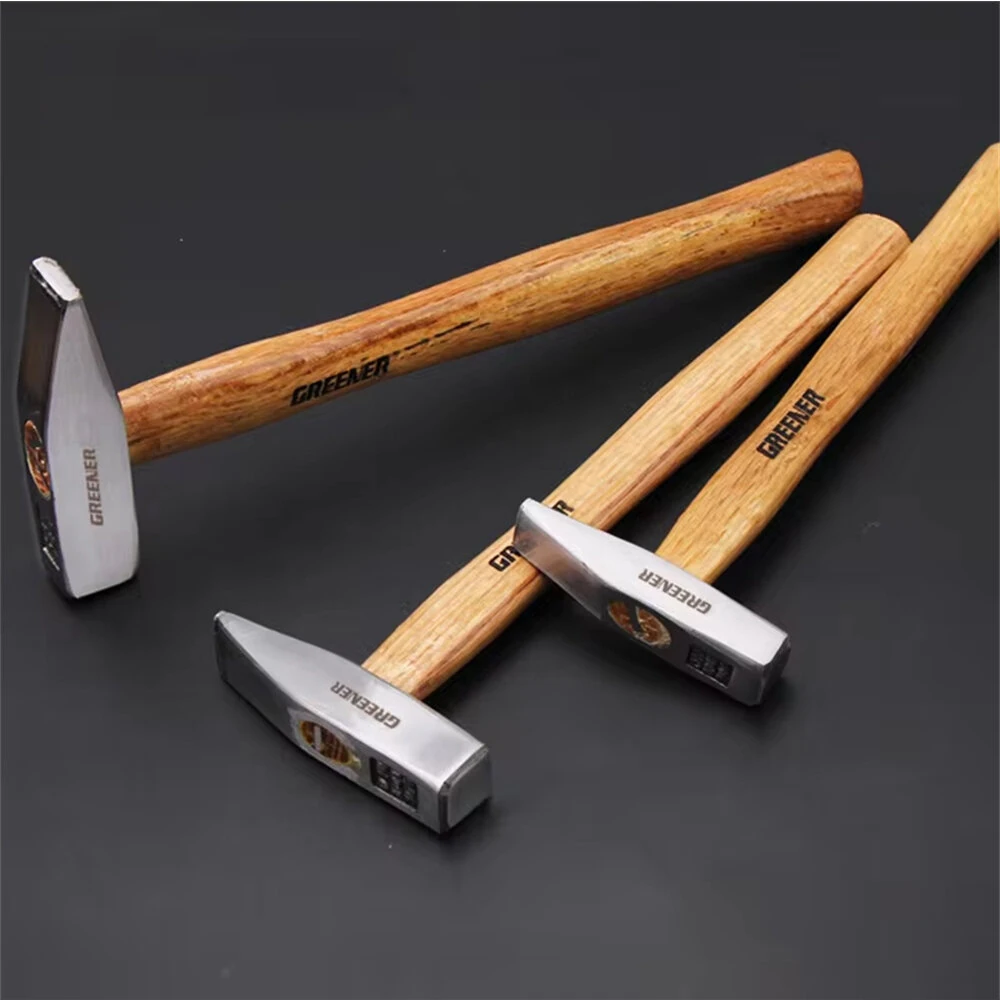 GREENER Carbon Steel Rock Pick Hammer - Geological Tool with Wood Handle - Image 3