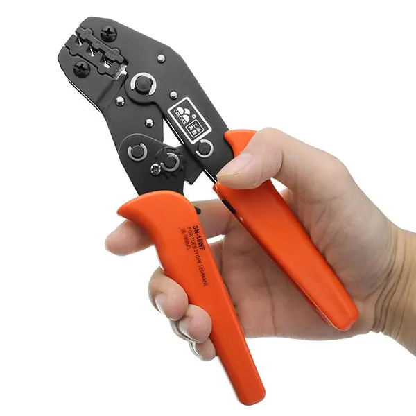 COLORS SN-16WF Crimping Pliers | 6-16mm² Wire Stripper & Terminal Crimper - Image 4