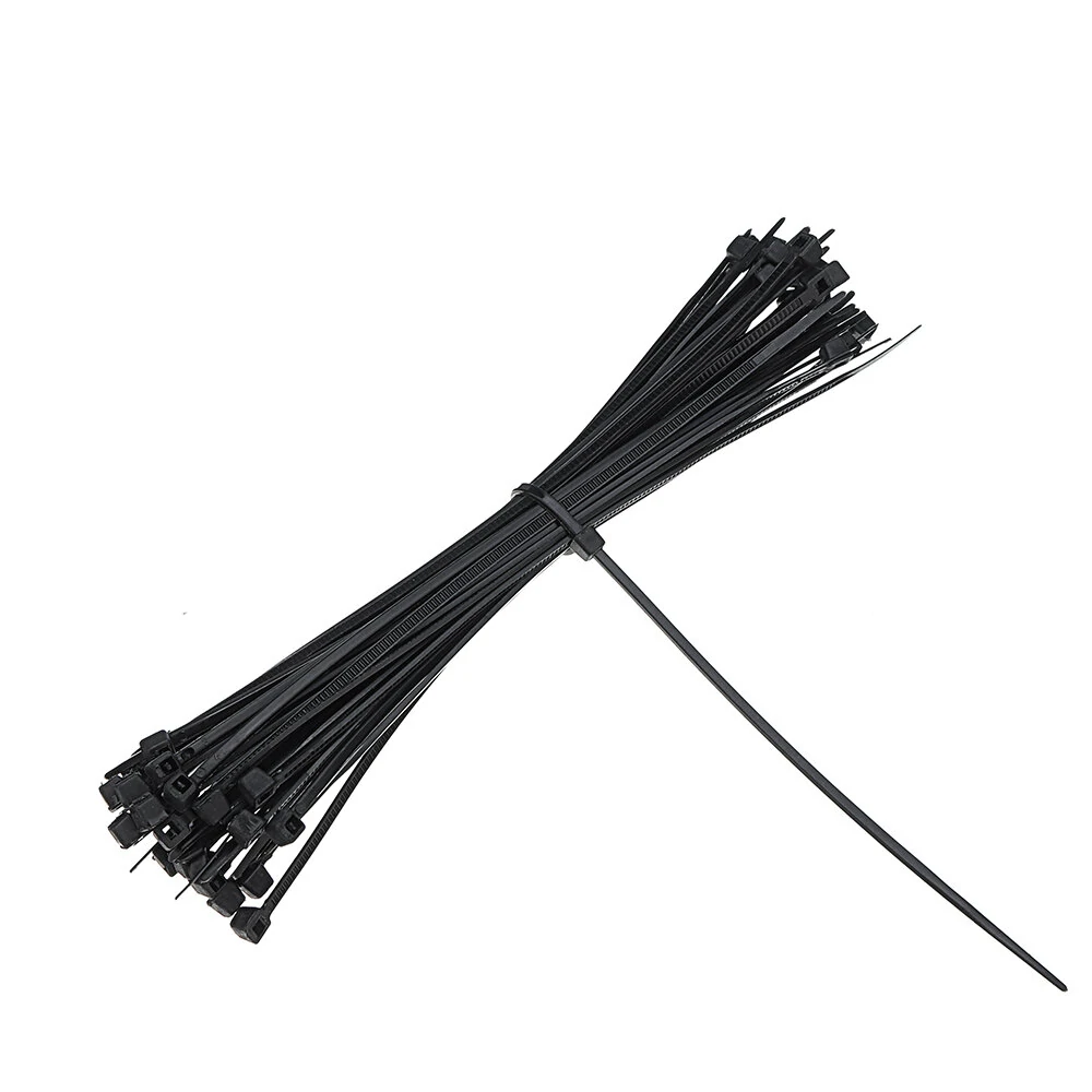 White & Black 3x150mm Cable Ties - 50 Pack | Model Manufacturing Tools - Image 2