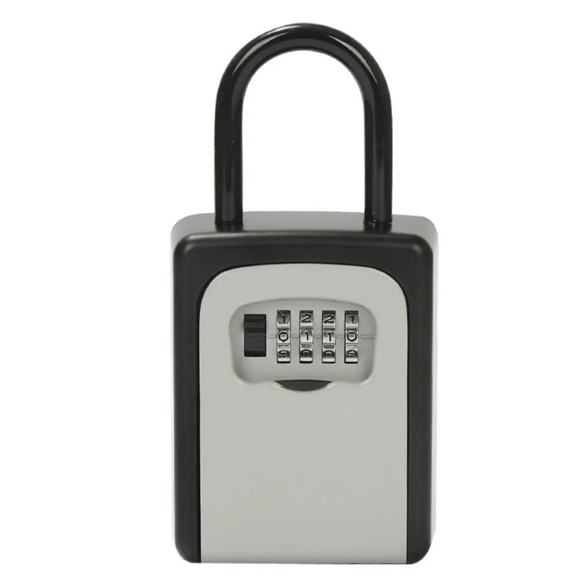 4 Digit Combination Lock Box - Key Storage Case & Code Padlock Organizer - Image 2