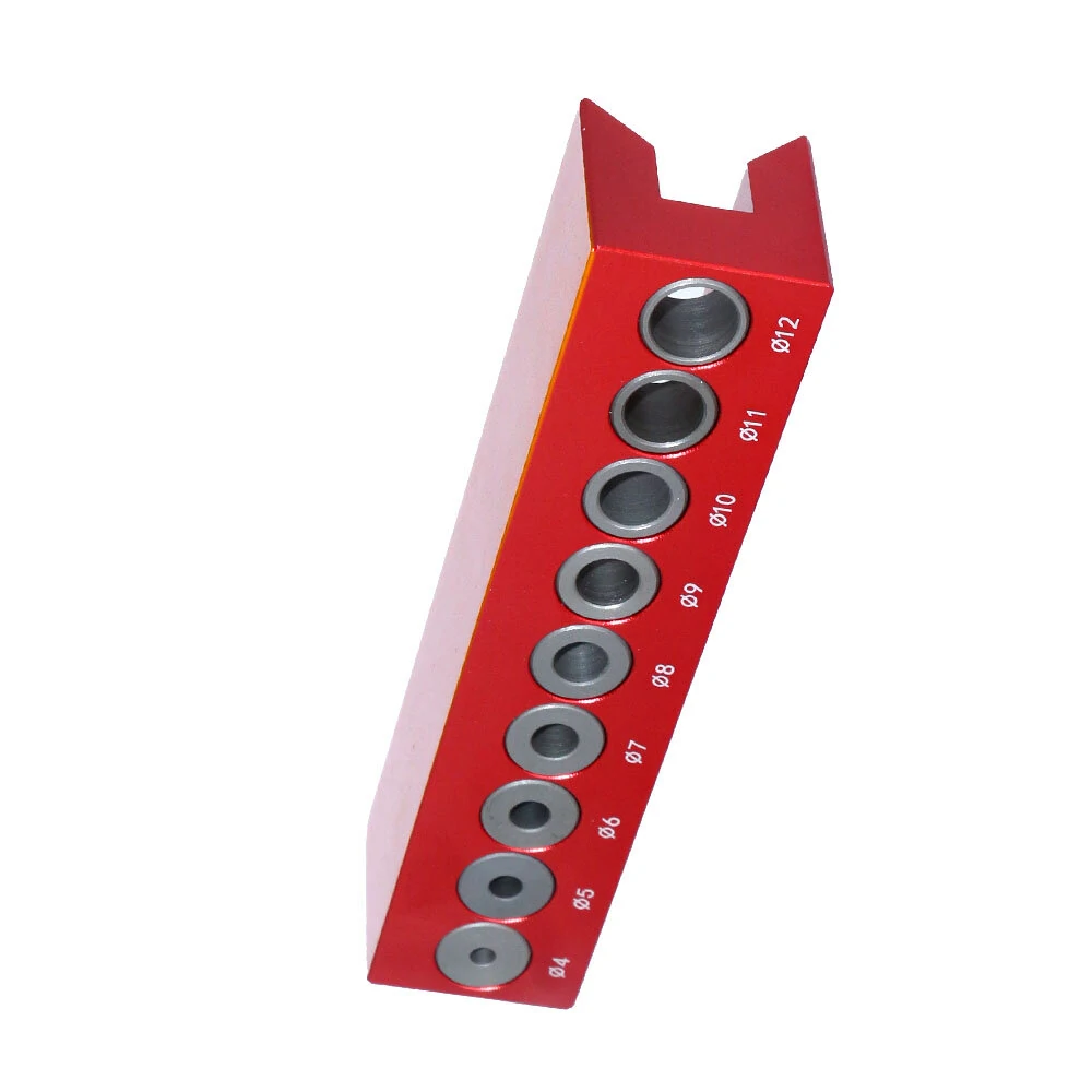 Fonson Self-centering Pocket Hole Jig | 4mm-12mm Doweling Vertical Drilling Guide - Image 4