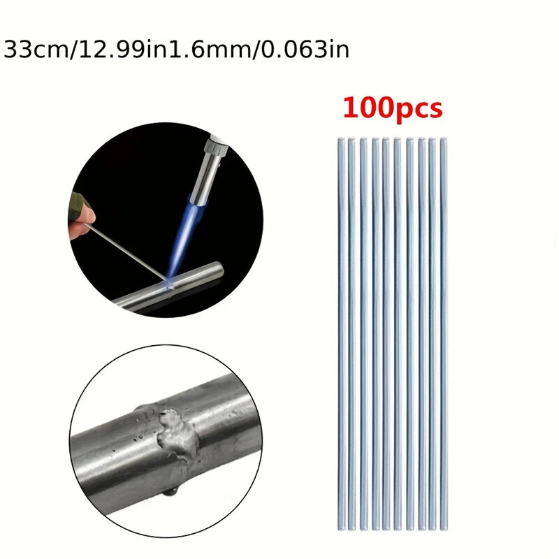 Low Temperature Aluminum Welding Wire - 100pcs Boxed | 1.6mm x 33cm - Image 2