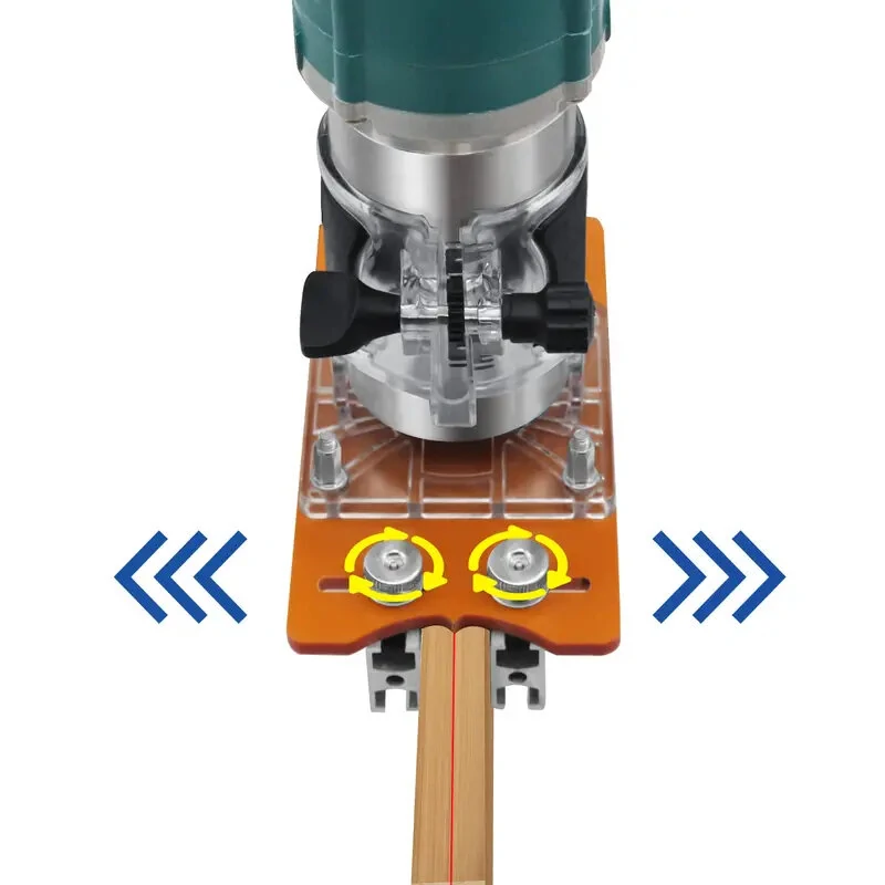 65mm Trimming Machine | 2-in-1 Slotted Bracket & Invisible Fastener | Aluminum with Scale - Image 5