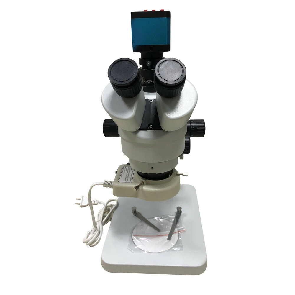 AmScope 1080P HDMI Digital Microscope | 16MP Camera for Soldering & PCB Repair - Image 3