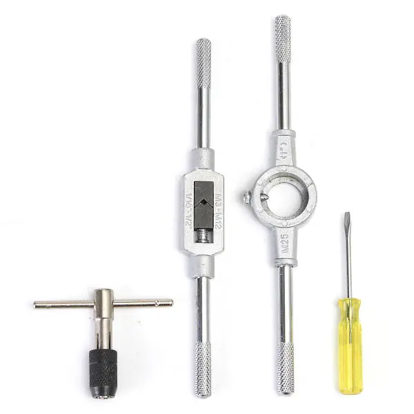 Metric Tap and Die Set - Threading & Chasing Tools Kit with Storage Case - Image 4