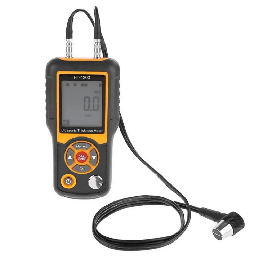 HT-1200 Ultrasonic Thickness Gauge | 1.2-225mm Range | 0.1mm Resolution | 4-Digit LCD - Image 4