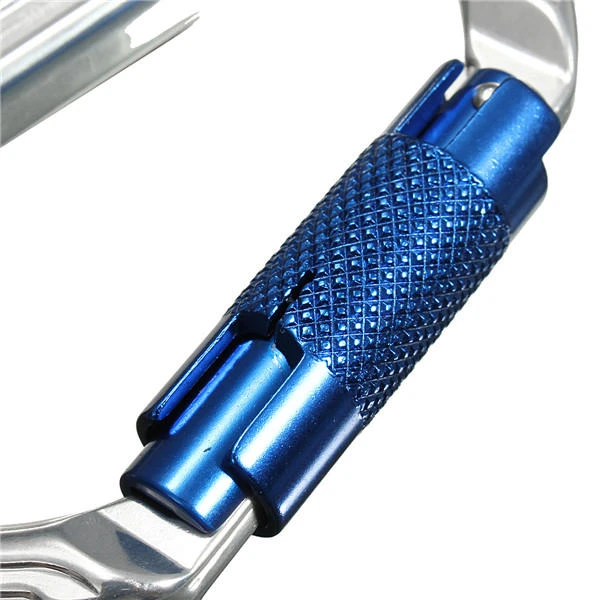 30KN Aluminum Alloy D Carabiner - Climbing Safety Tool & EDC Gadget - Image 5