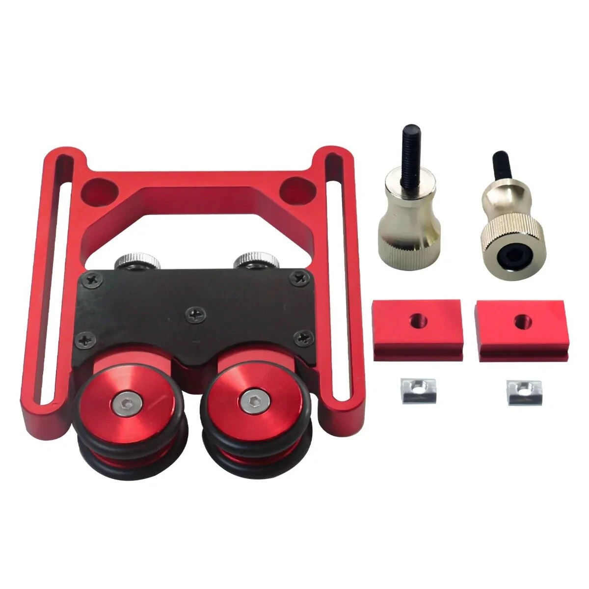 Adjustable Stock Guide with One-Way Wheel - Versatile Safety Tool for Table Saw, Band Saw - Image 2